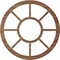 Ekena Millwork Grace Wood Fretwork Pierced Ceiling Medallion, Walnut, 26"OD x 9 1/2"ID x 3/8"T CMWP26X0375GRWA - alternate 2